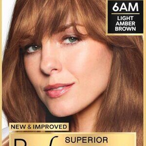L'oreal Superior Preference 6AM Light Amber Brown Luminous Fade-Defying Color